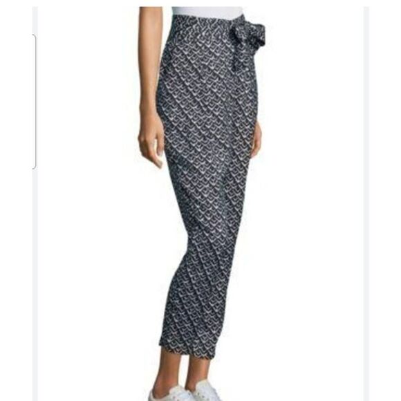 Apiece Apart Isa wrap pants in Navy track sz Large - Picture 1 of 5